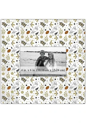 UCF Knights Floral Pattern Picture Frame - Green