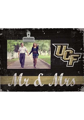 UCF Knights Mr and Mrs Clip Picture Frame - Green