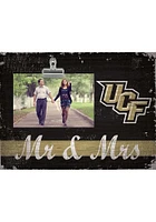 UCF Knights Mr and Mrs Clip Picture Frame - Green