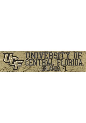 UCF Knights 6x24 Sign - Green