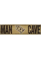 UCF Knights Man Cave 6x24 Sign - Green