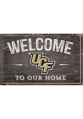 UCF Knights Welcome to our Home Sign - Green