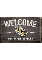 UCF Knights Welcome to our Home Sign - Green