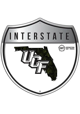 UCF Knights 24in OHT Camo Interstate Sign - Green