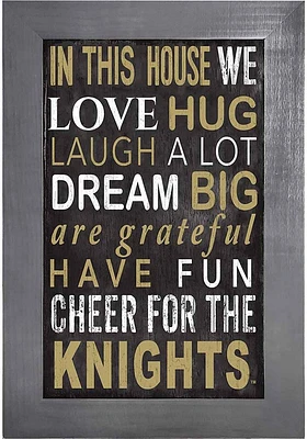 UCF Knights In This House Picture Frame - Green