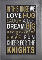 UCF Knights In This House Picture Frame - Green