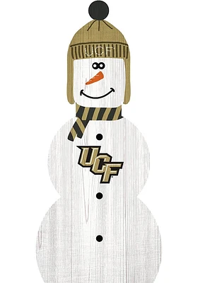 UCF Knights Snowman Leaner Sign - Green