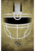 UCF Knights Ghost Helmet 17x26 Sign - Green