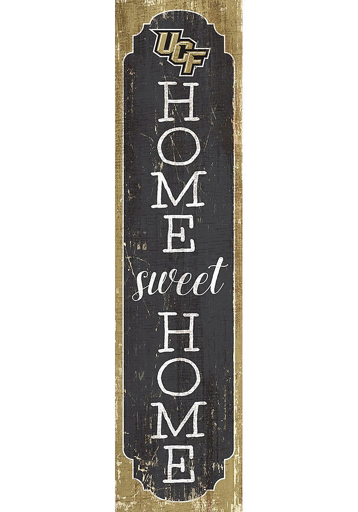 UCF Knights 48 Inch Home Sweet Home Leaner Sign - Green