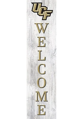 UCF Knights 48 Inch Welcome Leaner Sign - Green