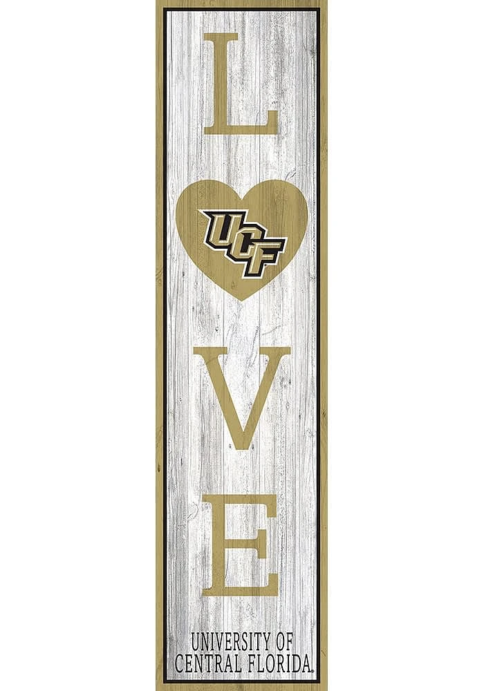UCF Knights 48 Inch Love Leaner Sign - Green