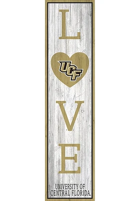 UCF Knights 48 Inch Love Leaner Sign - Green