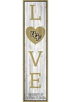 UCF Knights 48 Inch Love Leaner Sign - Green