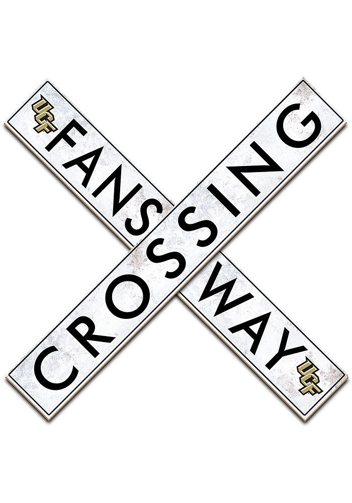 UCF Knights 48 Inch Fans Way Crossing Wall Art