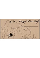 Utah Utes Fathers Day Coloring Sign - Red