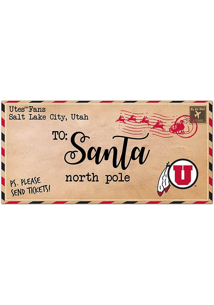Utah Utes To Santa Decor