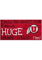 Utah Utes Huge Fan Sign - Red
