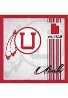Utah Utes Album Sign - Red