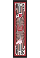 Utah Utes Throwback Sign - Red