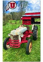 Utah Utes Farmscape Sign - Red