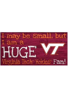Virginia Tech Hokies Huge Fan Sign - Maroon