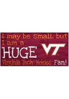 Virginia Tech Hokies Huge Fan Sign - Maroon