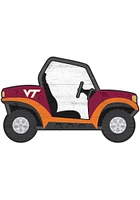 Virginia Tech Hokies ATV Cutout Sign - Maroon