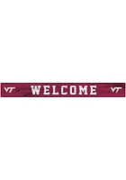 Virginia Tech Hokies Welcome Strip Sign - Maroon