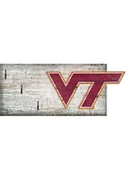 Virginia Tech Hokies Key Holder Sign - Maroon