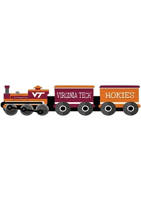 Virginia Tech Hokies Train Cutout Sign - Maroon