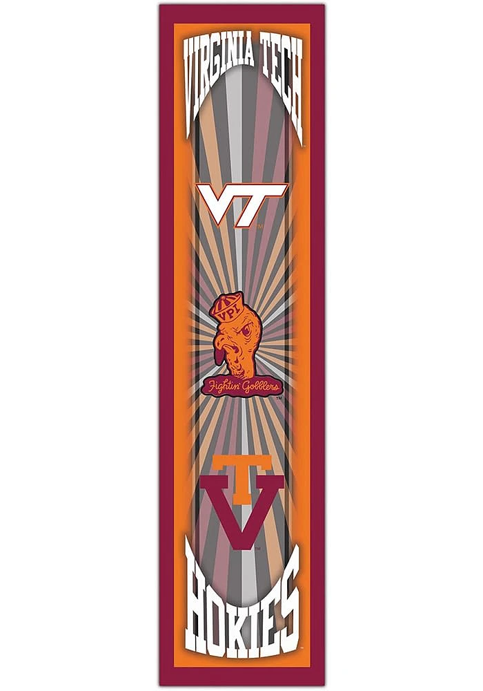 Virginia Tech Hokies Throwback Sign - Maroon