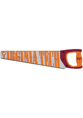 Virginia Tech Hokies Wood Handsaw Sign - Maroon