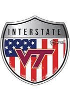 Virginia Tech Hokies 24in Americana Interstate Sign - Maroon
