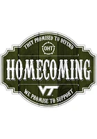 Virginia Tech Hokies OHT 24in Homecoming Tavern Sign - Maroon