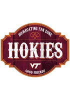 Virginia Tech Hokies 24 Inch Homegating Tavern Sign - Maroon