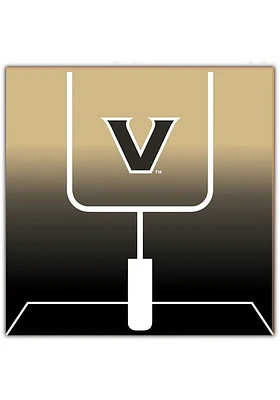Vanderbilt Commodores Goal Gradient Sign - Black