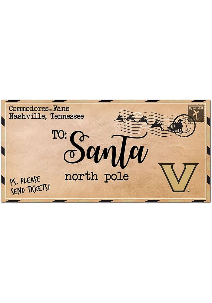 Vanderbilt Commodores To Santa Decor