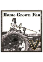 Vanderbilt Commodores Aluminum Can Sign - Black