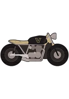 Vanderbilt Commodores Motorcycle Cutout Sign - Black