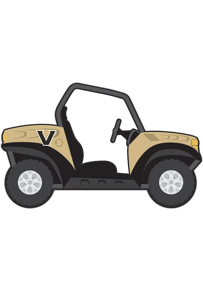 Vanderbilt Commodores ATV Cutout Sign - Black