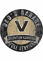 Vanderbilt Commodores Dads Garage Sign - Black