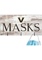 Vanderbilt Commodores Mask Holder Sign - Black