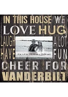 Vanderbilt Commodores In This House 10x10 Picture Frame - Black