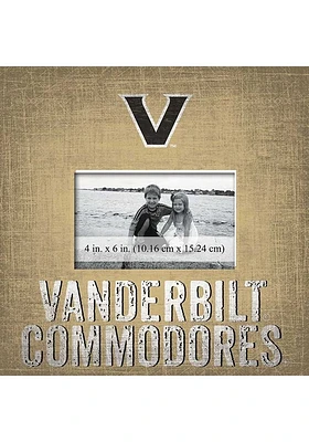 Vanderbilt Commodores Team 10x10 Picture Frame - Black