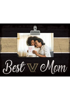 Vanderbilt Commodores Best Mom Clip Picture Frame - Black