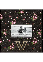 Vanderbilt Commodores Floral Picture Frame - Black