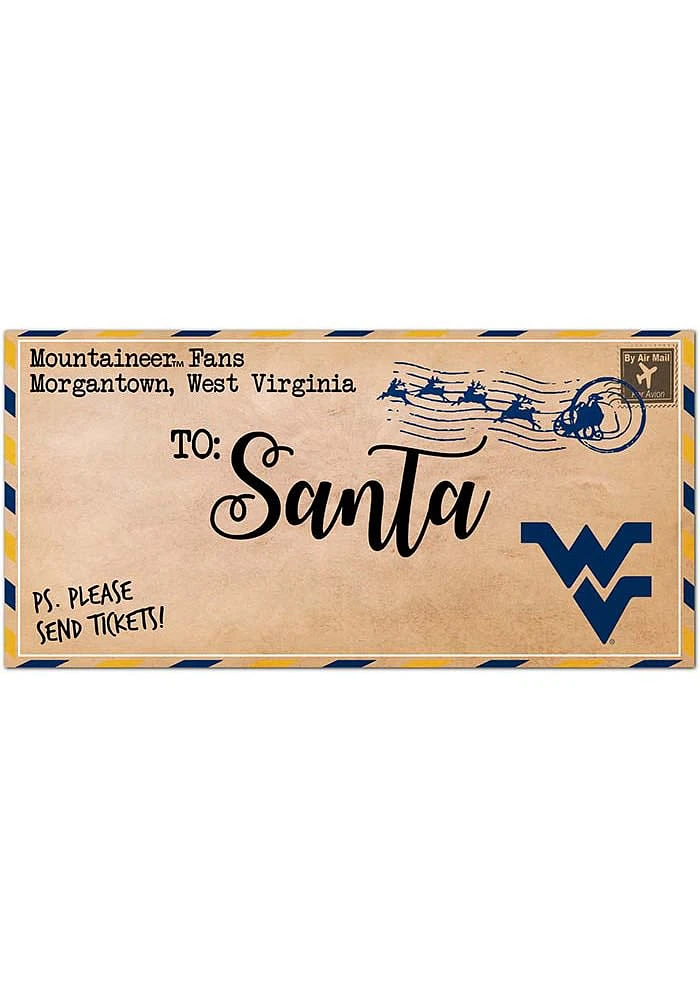 West Virginia Mountaineers To Santa Decor