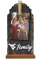 West Virginia Mountaineers Family Clothespin Sign - Blue