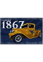 West Virginia Mountaineers Established Truck Sign - Blue