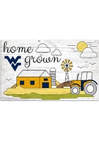 West Virginia Mountaineers Home Grown Sign - Blue